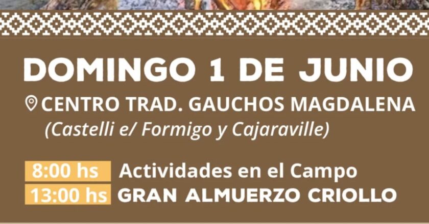 ¡ El 1  de Junio, La Fiesta del Cordero llega a Magdalena !
