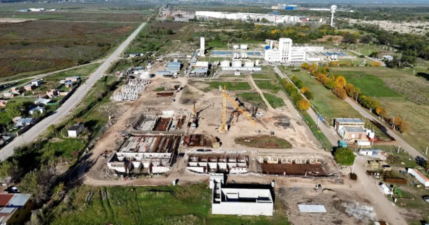 Así avanza la construcción de la nueva Planta Potabilizadora de agua para La Plata, Berisso y Ensenada