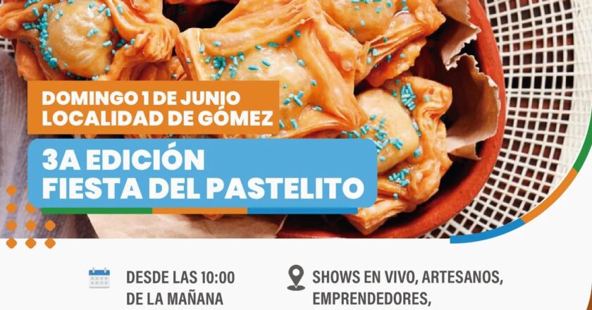 Llega la 3° Fiesta del Pastelito a Brandsen