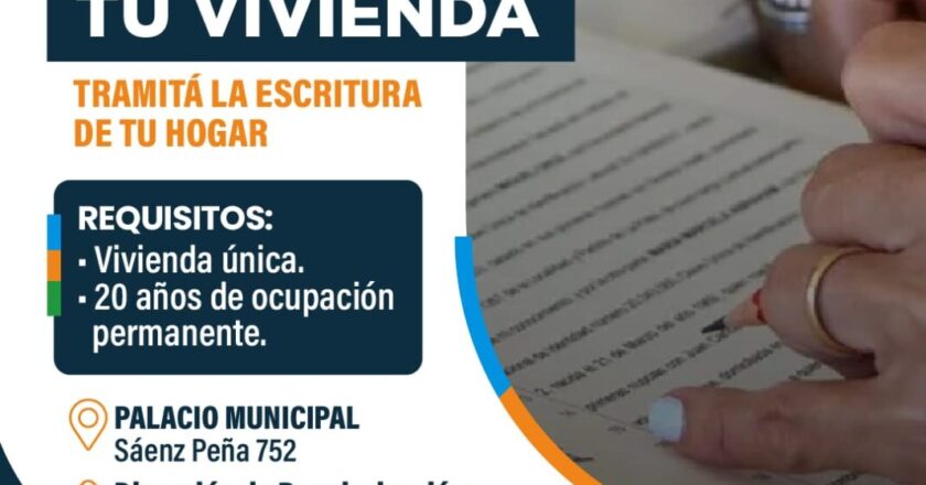 El Municipio de Brandsen impulsa la regularización dominial para viviendas habitadas hace más de 20 años