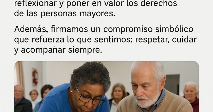Punta Indio se compromete a una vejez con dignidad