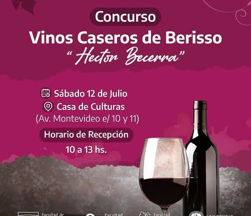 Concurso de Vinos Caseros “Héctor Becerra” en Berisso