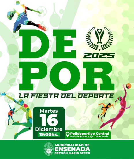 Ensenada: se entregan los Premios Depor 2025