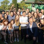 Acto inaugural de la temporada de verano 2025/26 en Punta Lara con la presencia de Mario Secco y Axel Kicillof.