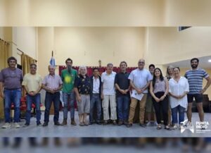 Reunión de la Mesa de Políticas Ambientales de Punta Indio con autoridades y representantes institucionales en el cierre del año 2024