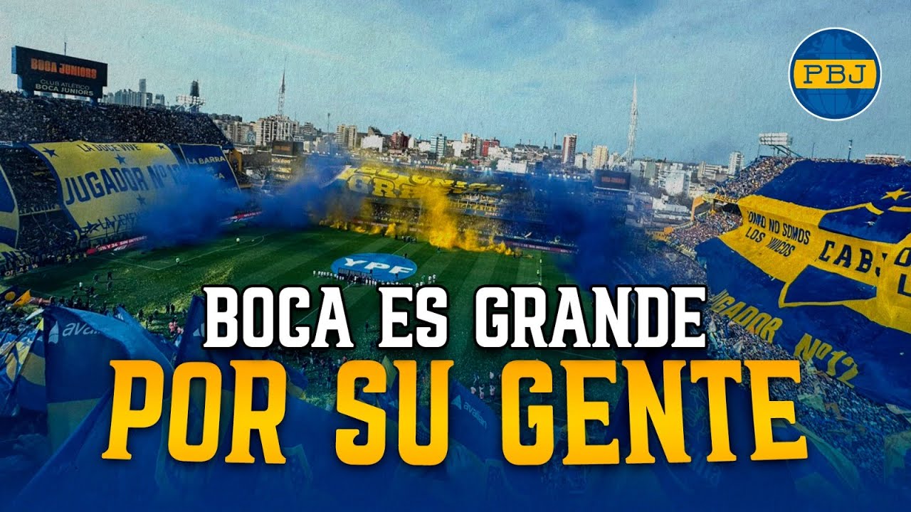 Hinchas de Boca Juniors celebrando el Día del Hincha con banderas azul y oro en la Región Capital.