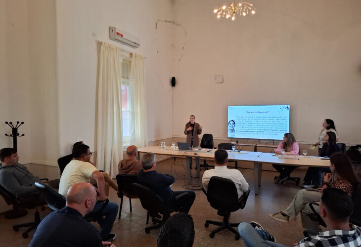 Capacitación en Ley Micaela realizada por el Municipio de Magdalena para agentes y funcionarios municipales