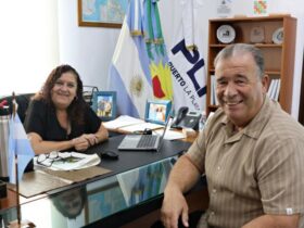 Autoridades del Puerto La Plata mantienen reuniones institucionales en el Dock Central para fortalecer el empleo y el desarrollo regional.