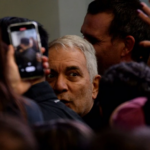 Julio Alak en actividad política en La Plata, en el marco de su proyección provincial con cursos de formación política.