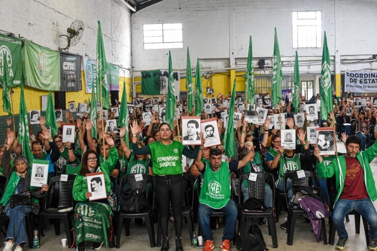 asamblea ATE La Plata trabajadores estatales reunión
