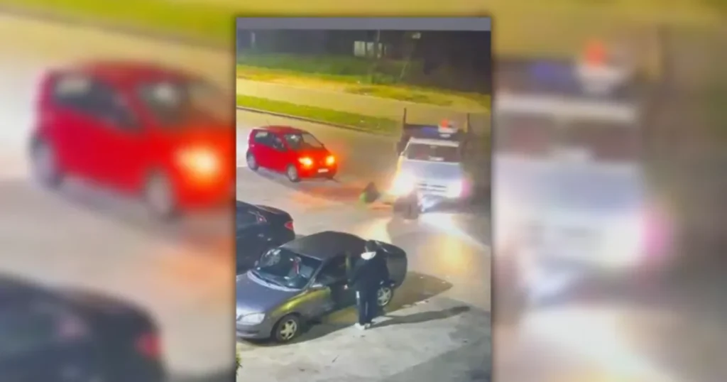 Video: atropelló a dos jóvenes que iban en moto en La Plata, huyó del lugar y lo atraparon diez días después