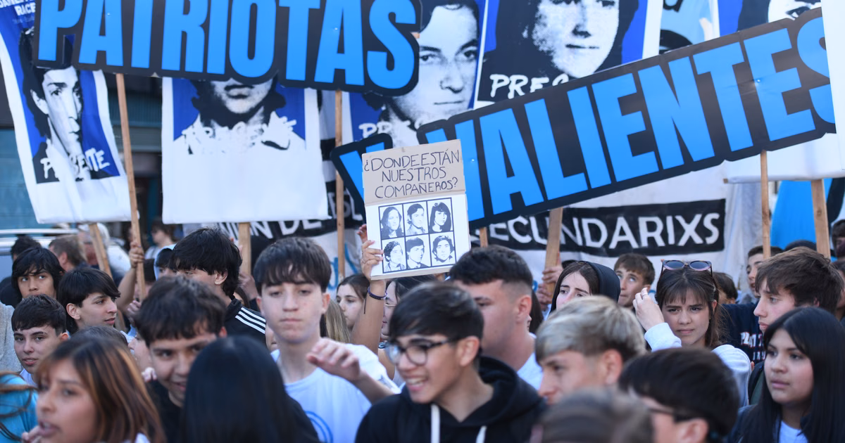 El legado de los desaparecidos de la Noche de los Lápices se hizo sentir en las calles de La Plata