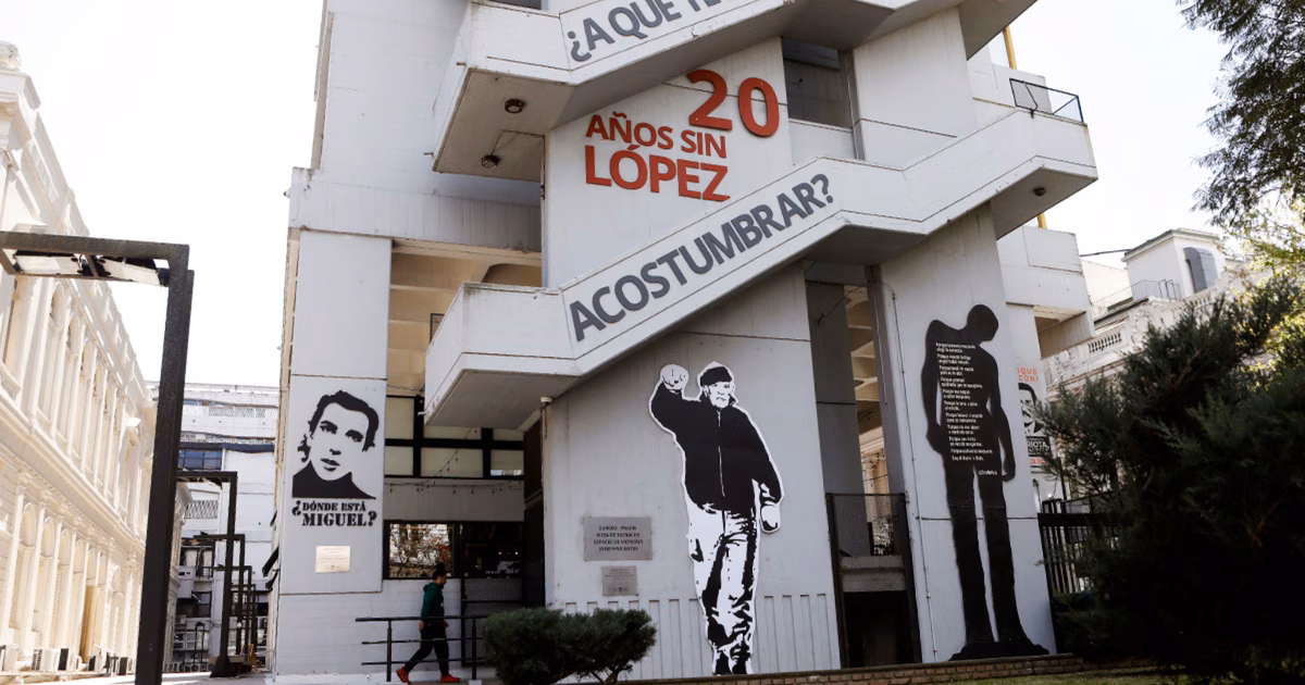 La UNLP renovó su intervención de Julio López a 20 años de su segunda desaparición