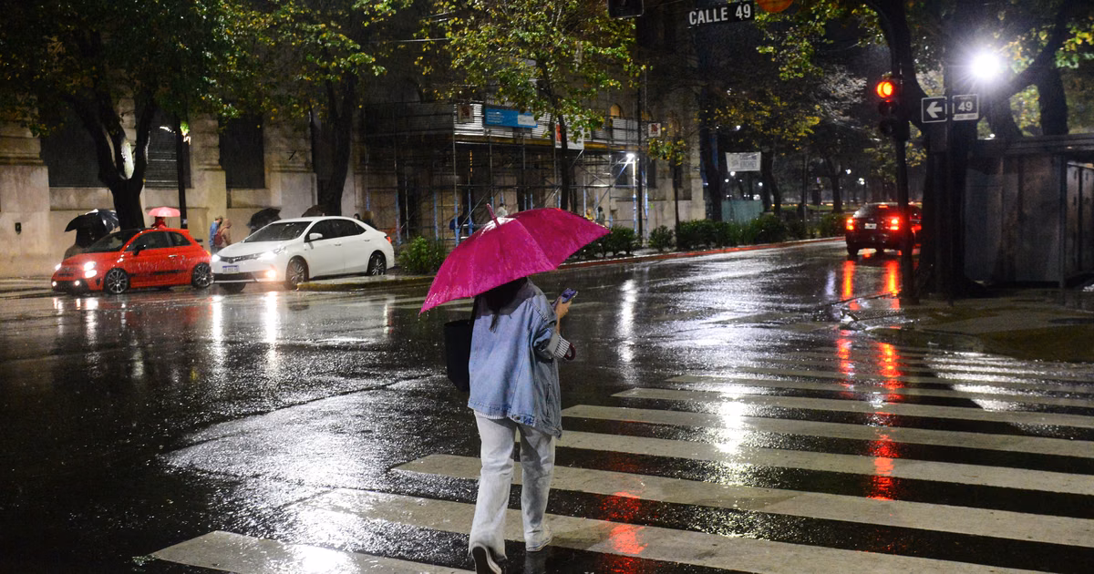 Elevan a naranja el alerta por tormentas para La Plata y la región